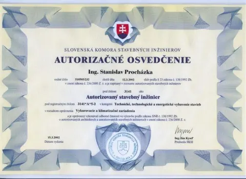 Osvedčenie